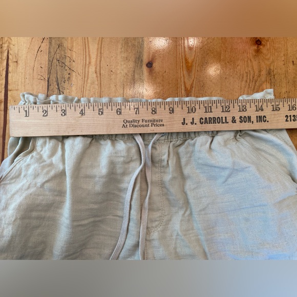 Social standard by sanctuary linen blend joggers size M drawstring waist - Picture 4 of 4